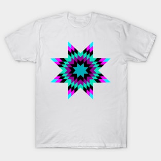 Star Quilt Pattern T-Shirt